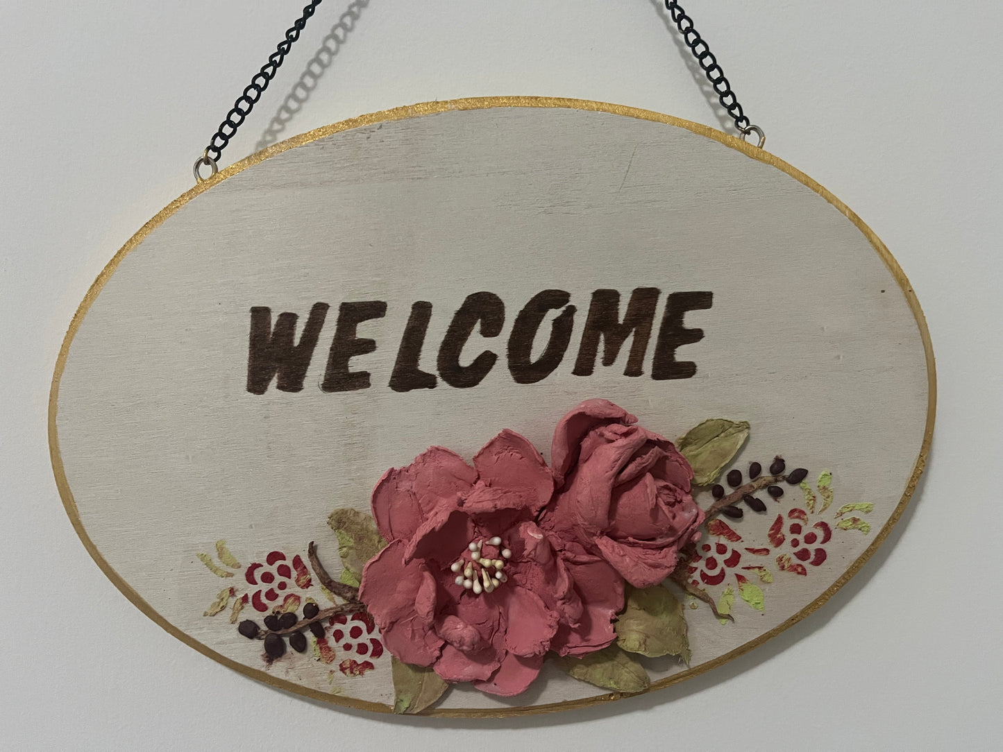 Handcrafted Welcome Sign for your home