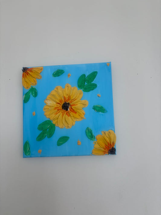Sunflowers painting